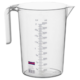 Artikelbild 1 für hünersdorff Messbecher transparent, Artikelnummer 678316