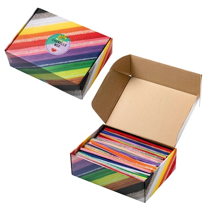 Artikelbild für folia Pfeifenreiniger bunt Chenilledraht-Mix Jumbo Ø 4,0 - 8,0 mm, 700 St., Artikelnummer 692493