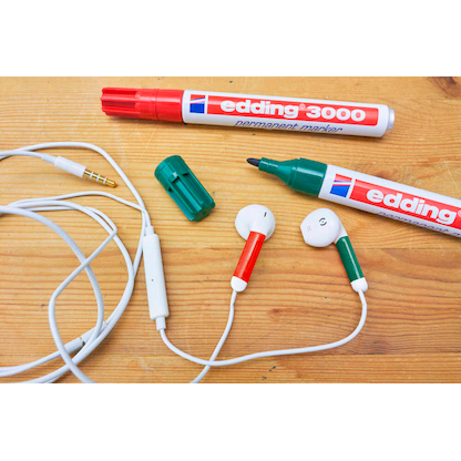 Artikelbild 12 für edding 3000 Permanentmarker schwarz 1,5 - 3,0 mm, 10 St., Artikelnummer 316547