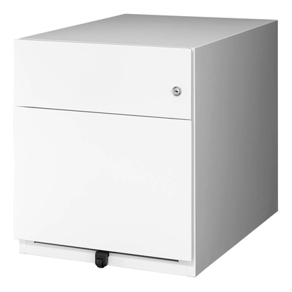 Artikelbild 5 für BISLEY Note Rollcontainer verkehrsweiß 2 Auszüge 42,0 x 56,5 x 49,5 cm, Artikelnummer 272524