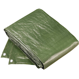 Artikelbild 1 für CONNEX Abdeckplane 2,0 x 3,0 m grün 100,0 g/qm, Artikelnummer 261343