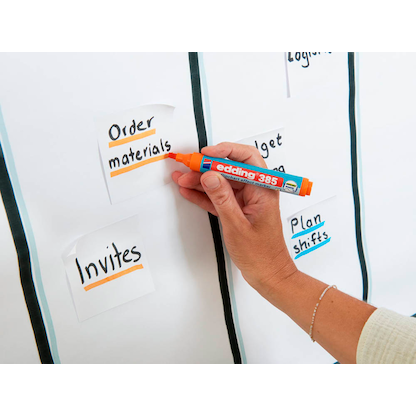 Artikelbild 4 für edding 385 Flipchart-Marker orange 1,0 - 5,0 mm, 1 St., Artikelnummer 530499