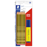 Artikelbild 1 für STAEDTLER Noris® Bleistifte HB schwarz/gelb, 1 Set, Artikelnummer 619659