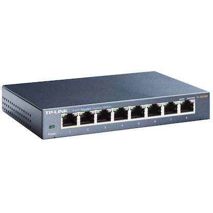 Artikelbild für tp-link TL-SG108 Switch 8-fach, Artikelnummer 439737