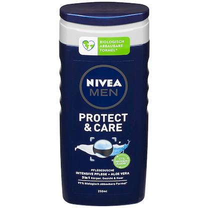 Artikelbild 2 für NIVEA MEN PROTECT & CARE Duschgel 250 ml, Artikelnummer 458994