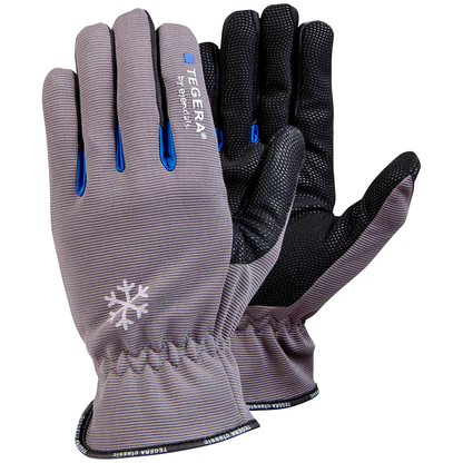 Artikelbild für TEGERA® unisex Arbeitshandschuhe 417 grau Größe L, 1 Paar, Artikelnummer 739627