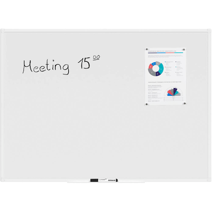 Artikelbild für MAUL Whiteboard MAULprimo 110,0 x 80,0 cm weiß kunststoffbeschichteter Stahl, Artikelnummer 444069