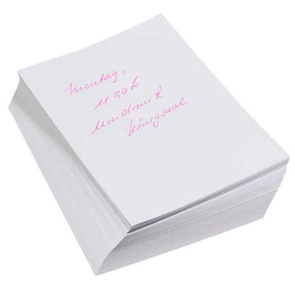 Artikelbild 4 für Notizpapier weiß DIN A6, ca. 250 Blatt, 1 Pack, Artikelnummer 850537