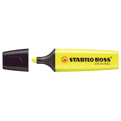 Artikelbild für STABILO BOSS ORIGINAL Textmarker gelb, 1 St., Artikelnummer 316299