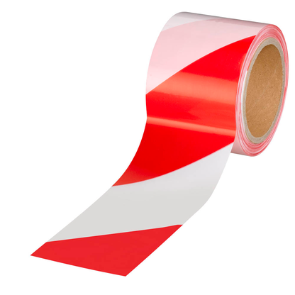 Artikelbild 2 für tesa Absperrband Signal rot, weiß 80,0 mm x 100,0 m, Artikelnummer 795393