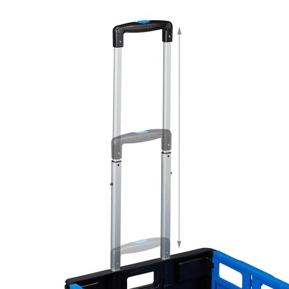 Artikelbild 8 für relaxdays Einkaufstrolley Kunststoff schwarz 46,0 x 37,0 x 39,0 cm, Artikelnummer 361974