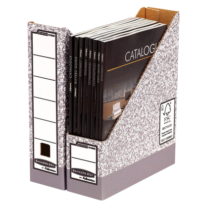 Artikelbild für Bankers Box Archiv-Stehsammler grau, 10 St., Artikelnummer 273031