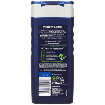 Artikelbild 3 für NIVEA MEN PROTECT & CARE Duschgel 250 ml, Artikelnummer 458994