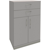 Artikelbild 1 für fm Aktenschrank Sidney, 4260267328651 lichtgrau 1 Fachboden 80,0 x 44,2 x 113,3 cm, Artikelnummer 371912