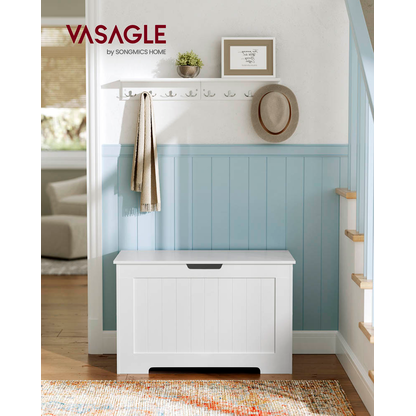 Artikelbild 4 für VASAGLE Sitztruhe LHS11WTV1 weiß Holz 76,0 cm, Artikelnummer 439009