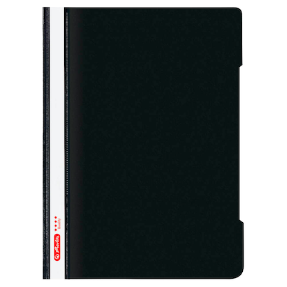 Artikelbild für herlitz Schnellhefter Quality Kunststoff schwarz DIN A4, 1 St., Artikelnummer 928667