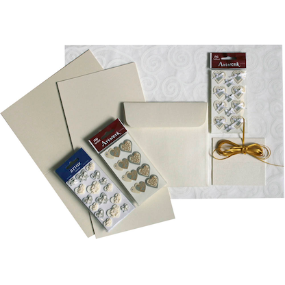 Artikelbild für artoz Bastelset Symphonie Tischdekoset creme, Artikelnummer 959585