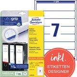 Artikelbild 1 für AVERY Zweckform Ordneretiketten L4760-25 weiß, 30 Blatt, Artikelnummer 345611