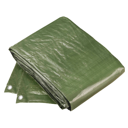 Artikelbild für CONNEX Abdeckplane 3,0 x 4,0 m grün 100,0 g/qm, Artikelnummer 261356