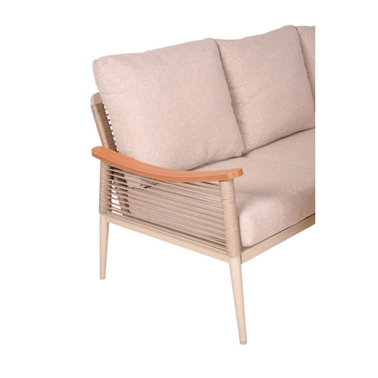 Artikelbild 3 für Garden Pleasure Loungegruppe TULUM, beige Metall, Artikelnummer 796098
