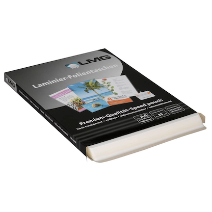 Artikelbild 2 für LMG Laminierfolien glänzend für A4 80 micron, 100 St., Artikelnummer 257287