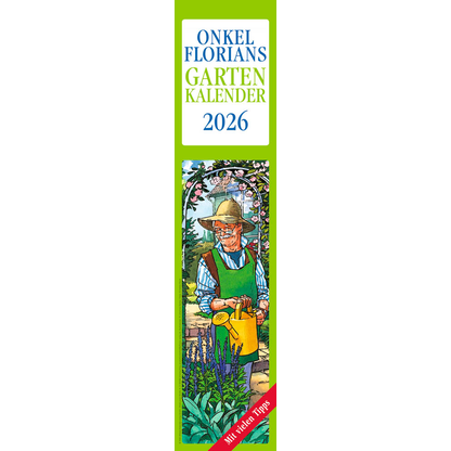 Artikelbild für Streifenkalender Onkel Florians Gartenkalender 2026, 1 St., Artikelnummer 551529