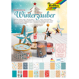 Artikelbild 1 für folia Motivblock Winterzauber farbsortiert 270 g/qm 1 Block, Artikelnummer 272852