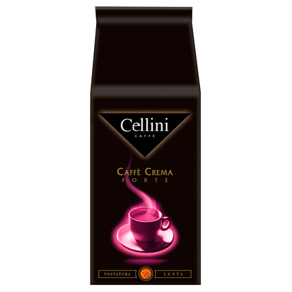 Artikelbild 2 für Cellini CAFFÈ CREMA FORTE Kaffeebohnen, Arabica- und Robustabohnen kräftig, 1000 g, Artikelnummer 222620