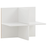 Artikelbild 1 für MÖBELPARTNER 500 Fachteiler für Regale weiß 47,5 x 32,8 x 38,4 cm, Artikelnummer 824001