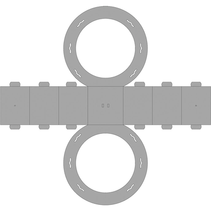 Artikelbild 9 für folia Bastelset Laternenrohling rund sortiert gelb/rot/grün/blau/schwarz, Artikelnummer 130908