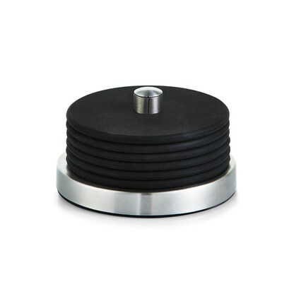 Artikelbild für Zeller Untersetzer schwarz, silber Ø 10,0 cm 7-tlg., 7 St., Artikelnummer 396172