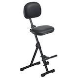 Artikelbild 1 für meychair Stehhilfe AF-SR-KL-AH 11153 schwarz Kunstleder, 1 St., Artikelnummer 116238