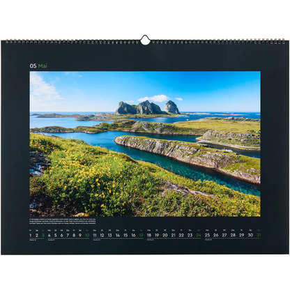 Artikelbild 7 für KUNTH Monats-Wandkalender Hurtigruten 2026, 1 St., Artikelnummer 575938