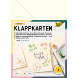 Artikelbild 1 für folia Faltkarten mit Briefumschlägen 150501 perlweiß DIN A6, 5 St., Artikelnummer 690527