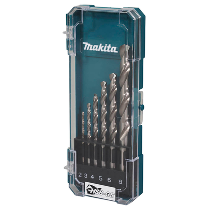 Artikelbild 3 für makita Metallbohrer-Set D-78346 HSS-GS, 6-teilig, Artikelnummer 416218