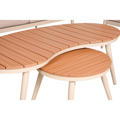 Artikelbild 2 für Garden Pleasure Loungegruppe TULUM, sandbeige Kunststoff, Metall, Artikelnummer 796148