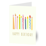 Artikelbild 1 für LUMA Geburtstagskarte Kerzen LU2880 DIN B6, 1 St., Artikelnummer 767359