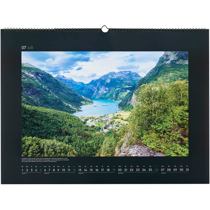 Artikelbild 9 für KUNTH Monats-Wandkalender Hurtigruten 2026, 1 St., Artikelnummer 575938