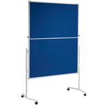 Artikelbild 1 für MAUL Moderationswand professionell, klappbar 120,0 x 150,0 cm blau, Artikelnummer 786467