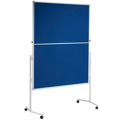 Artikelbild für MAUL Moderationswand professionell, klappbar 120,0 x 150,0 cm blau, Artikelnummer 786467