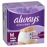 Artikelbild 1 für always Inkontinenzhosen discreet Gr. M, 10 St., Artikelnummer 775249