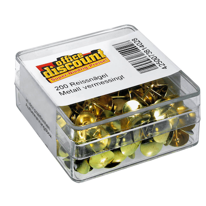 Artikelbild für office discount Reißnägel, 200 St., Artikelnummer 620773