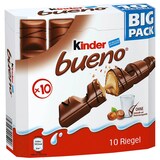 Artikelbild 1 für kinder bueno Schokoriegel 10 St., Artikelnummer 978387