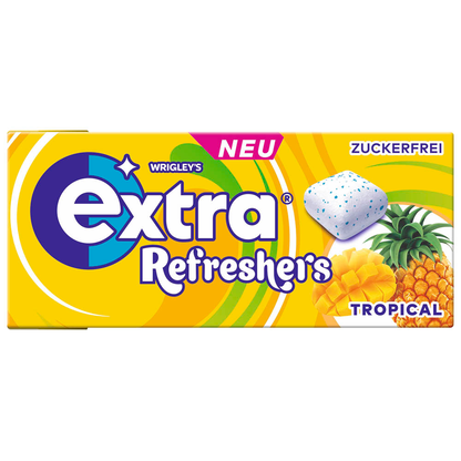 Artikelbild 3 für extra® Refreshers TROPICAL Kaugummis 12x 8 Dragees, Artikelnummer 280947