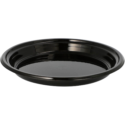 Artikelbild 2 für PROPAC Mehrweg-Menüteller schwarz Ø 22 cm, 12 St., Artikelnummer 888844