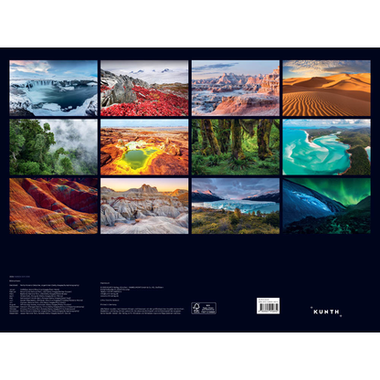 Artikelbild 14 für KUNTH Monats-Wandkalender Farben der Erde 2026, 1 St., Artikelnummer 575698