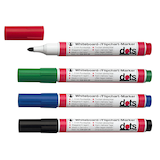 Artikelbild 1 für dots Whiteboard-Marker farbsortiert 1,5 - 3,0 mm, 4 St., Artikelnummer 538504