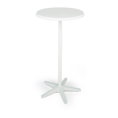 Artikelbild für BEST Duo Stehtisch rund Spanplatte weiß 70,0 x 70,0 x 110,0 cm, 1 St., Artikelnummer 515940