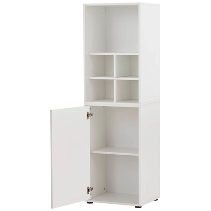 Artikelbild für MÖBELPARTNER Regalschrank 400, 701772 weiß 51,0 x 41,0 x 167,2 cm, 1 St., Artikelnummer 774077