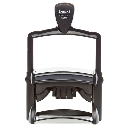 Artikelbild 7 für trodat Datumstempel mit Text individualisierbar 54110 selbstfärbend schwarz Logo möglich, 1 St. - Direkt online personalisieren, Artikelnummer 640621